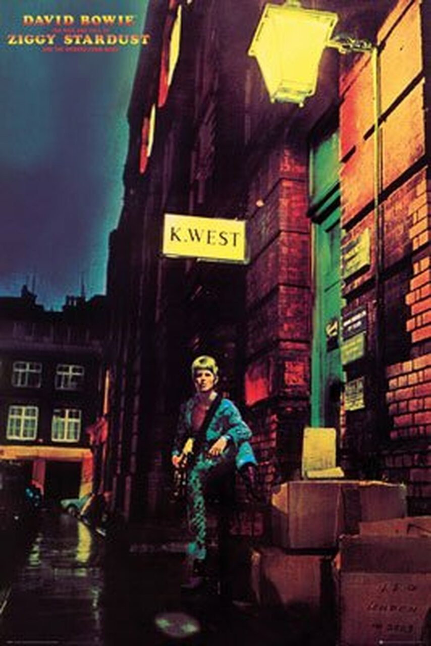 00s デッドストック DAVID BOWIE 大判ポスター Amazon.com: AllPosters Wall Poster David Bowie as Ziggy Stardust
